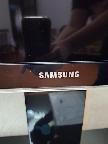 tuner satisi: Samsung LED TV + şüşə TV stendi - Ekran: LED, Samsung marka - Korpus — 3