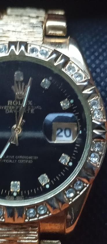 rolex saat satilir: Qol saatı, Rolex, rəng - Qızılı — 4