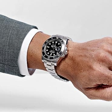 saatdar: Yeni, Qol saatı, Rolex, rəng - Qara — 4