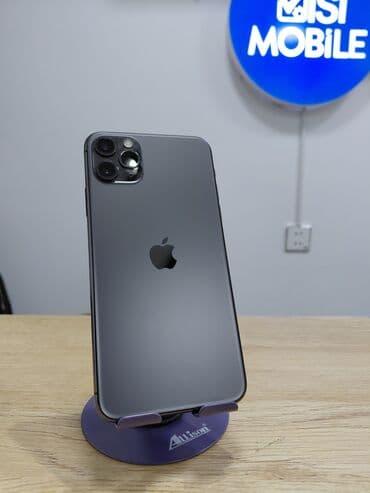iphone 11 pro max dubay: IPhone 11 Pro Max, 256 GB, Black Titanium, Zəmanət, Face ID — 3