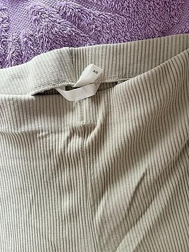 crop geyim: Şalvar, H&M, M, rəng - Bej — 2