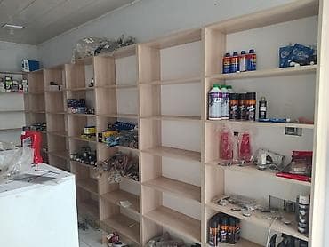 Mağaza üçün modul rəf sistemi 40kv metr magazaya 2200 Azn e yigilib