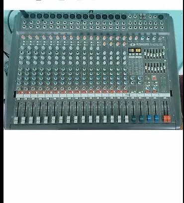 yamaha sintezator satilir: Dynacord PowerMate 1000 mikser - Güclü, çoxkanallı səs mikseri - — 1