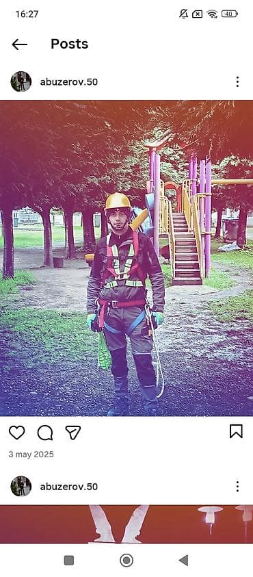 Peşəkar yüksəkliyi işləri və telekommunikasiya qülləsi xidmətləri isi