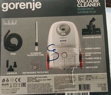 instpower nədir: Tozsoran Gorenje, Quru təmizləmə — 3