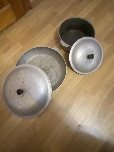 qazan tavalar: Qazan, rəng - Gümüşü, Alüminium — 3