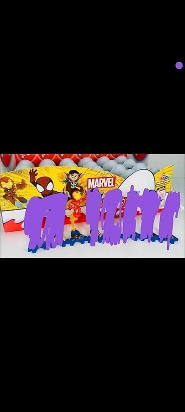 tank qiymetleri: Axtariram Kinder Marvelden Ironman. qiymet 2-3 azn. Məhsul: Marvel — 1