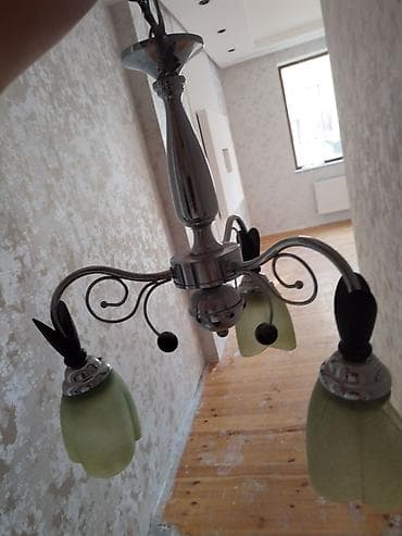 bez parca: Çılçıraq, 3 lampa, Metal — 3