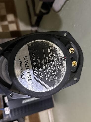 sazz modem satisi: Komplekt satilir 2000 Wolt reiss basovkasi 650 Yevro Xrom pioner — 5