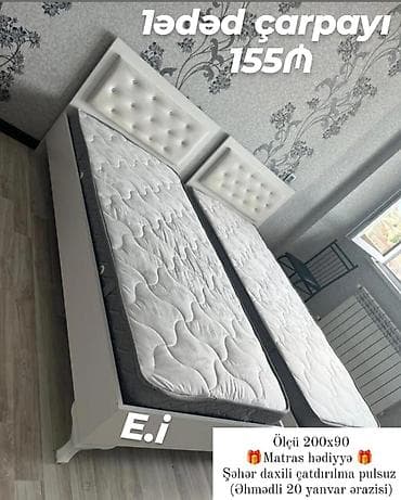 Yeni, Təknəfərlik çarpayı lalafo.az -da Yeni, Təknəfərlik çarpayı