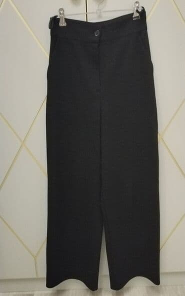 женские черные брюки: Şalvar, XS, rəng - Qara — 1