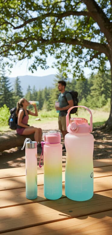 уголь беш сары: Цвет - Розовый, Термос — 1