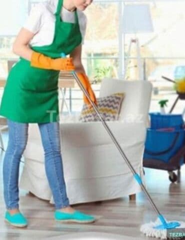 Xadimə tələb olunur, Aylıq ödəniş, İstənilən yaş, 1 ildən az təcrübə