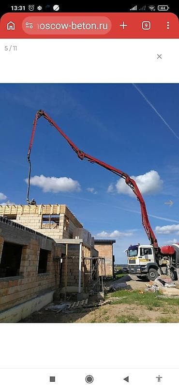 1 kub betonun hazirlanmasi: Beton və beton nasosu xidməti - Tikinti obyektləri üçün hazır betonun — 4