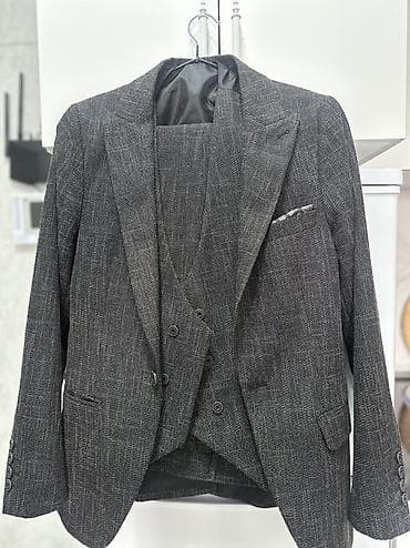 irshad telecom is saatlari: Kostyum, Demisezon, rəng - Boz — 2