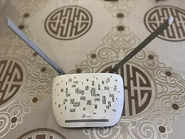 TP-Link Wi‑Fi router Xüsusiyyətlər: - Model: TP-Link (2 antenalı) -