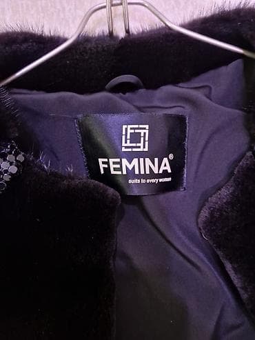 FEMINA brend qadın üst geyimi - Model: qısa palto/kardiqan tipli üst