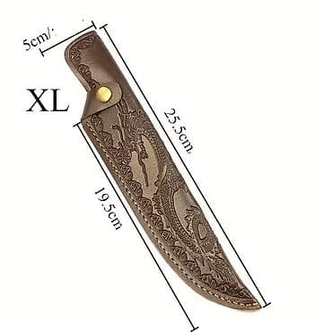 Сумки для инструментов: XL ölçülü bıçaq üçün dəri qın Material: qalın, möhkəm süni dəri - — 1