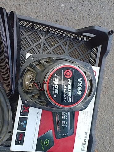 Maşın audio dəsti Tərkib: - 4 ədəd oval dinamik: REISS Audio VX69