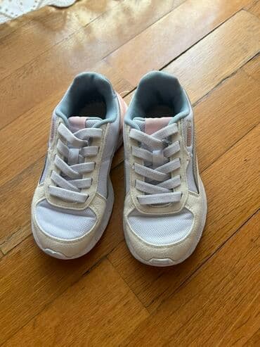 детские замшевые кеды: Кроссовки, Для девочек, 28, Puma — 1