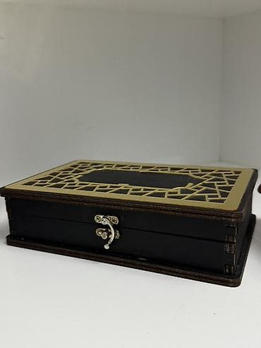 qara zeytun: Lüks domino dəsti – ağac qutuda Hazır əl işidir 89 manata alınıb az — 4