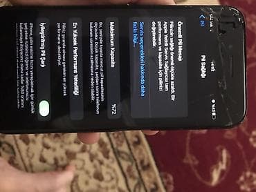 iphone 13 sade: IPhone 7, 256 GB, Qara, Qırıq — 3