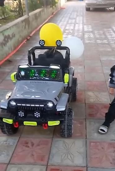 usaq salonu: Uşaqlar üçün elektrikli off-road tipli minik maşını - Cazibədar — 1