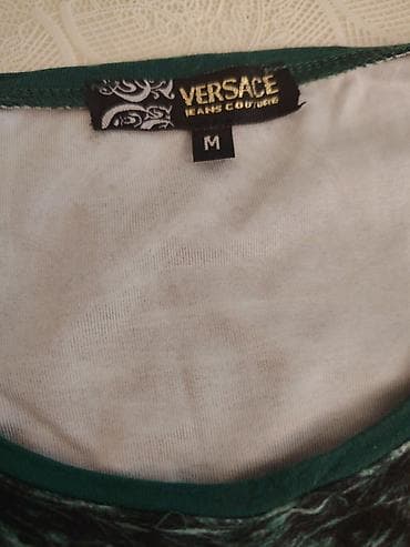 rende: Versace Couture uzunqol köynək - Model: Uzunqol, dairəvi yaxa - — 2