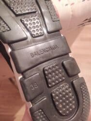 fitnes üçün qadın krosovkaları: Balenciaga, Ölçü: 38, rəng - Qara, Yeni — 5