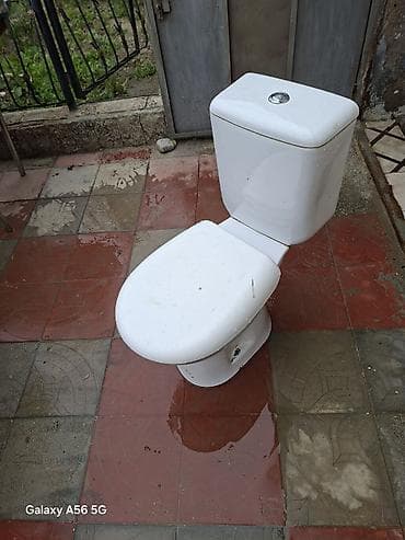 unitazlar ve qiymetleri: Unitaz – komplekt - Korpus: keramik, klassik ağ rəng - Quruluş — 2