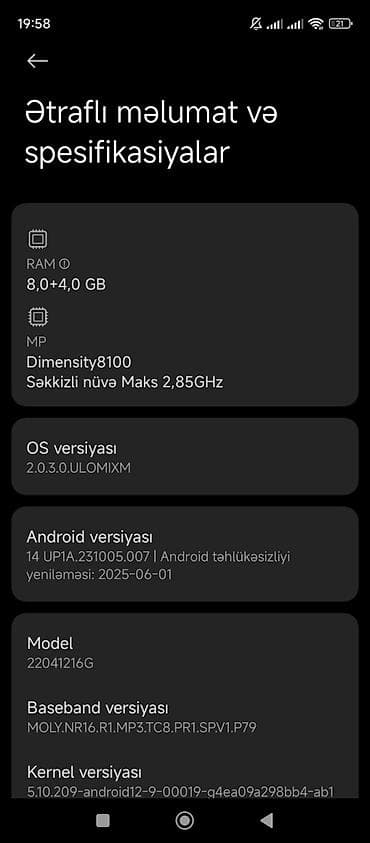 iphone 6 satiram tecili: Poco X4 GT, 256 GB, rəng - Gümüşü, Sensor — 4