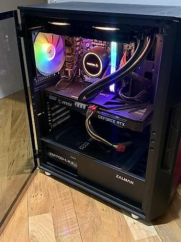 Ноутбуки: Oyun və iş üçün tam masaüstü kompüter dəsti PC konfiqurasiyası: - — 3