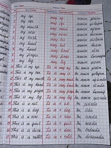 prestij s informatika pdf: Məktəbli şagirdlər üçün siniflər üzrə lüğət dəftəri. Məhsul: İngilis — 2