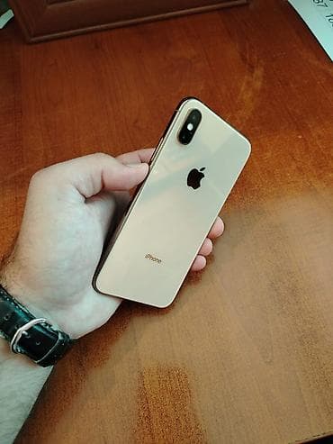 apple iphone xs: IPhone Xs, 256 GB, Qızılı — 1
