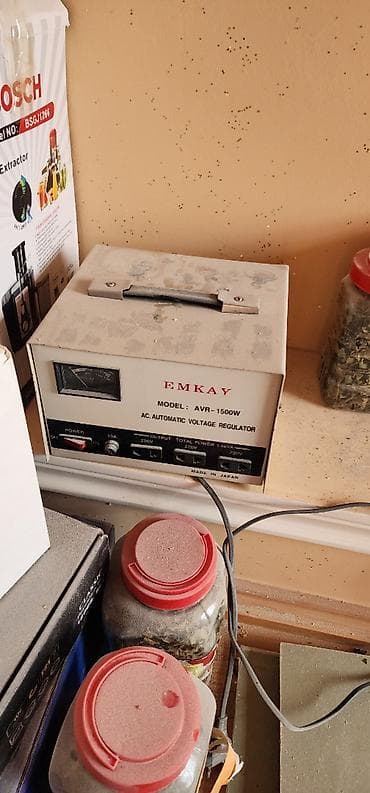 EMKAY AVR-1500W – avtomatik gərginlik tənzimləyicisi (AC Automatic