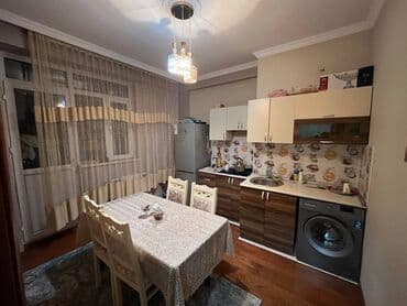 1 ci mikrorayon satilan evler: 2 otaqlı, Yeni tikili, m. Həzi Aslanov, 90 kv. m — 5