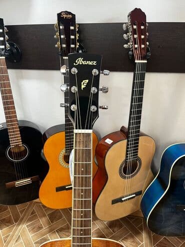 4 струнная гитара маленькая: Акустическая гитара, Ibanez, 6 струн, Новый, Бесплатная доставка — 2
