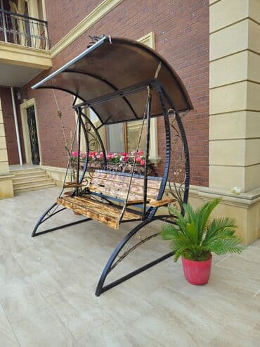 качели в баку: С зонтиком, Металл, Азербайджан — 1