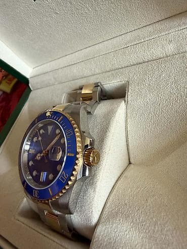 orient saat: Qol saatı, Rolex, rəng - Göy — 2