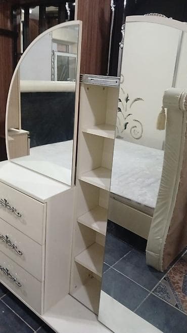 tirmo mebel: Двуспальная кровать, Шкаф — 7