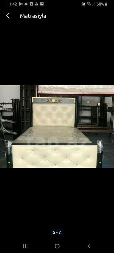 Çarpayılar: Yeni, Təknəfərlik çarpayı, Bazasız, Matras ilə, Siyirməsiz, Azərbaycan — 10