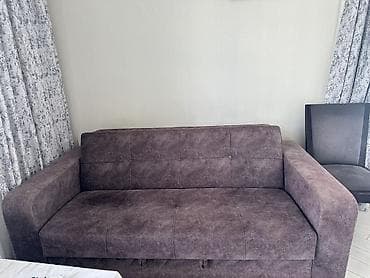 mebel alan: Divan-kravat, İşlənmiş, Açılan, Bazalı, Vеlur parça — 1