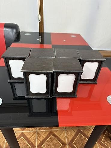 ev esyalarl: 1 ededi 10 azn elimizde coxdu Dekorativ masa üzəri çay-şamlan/şamdan — 2