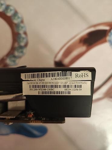Videokart Sapphire Radeon RX 470, 8 GB, İşlənmiş — 5
