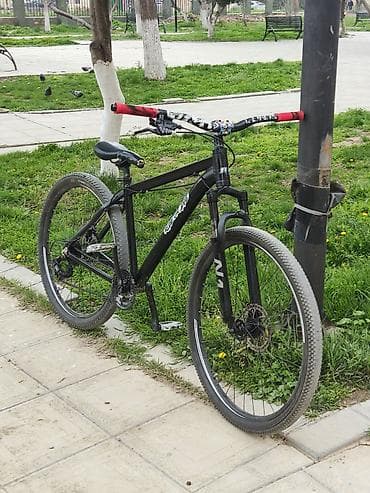 velosiped satiram: TECİLİ SATİLİR İdeal real alıcıya endirim olacaq - Çərçivə: Alüminium — 1