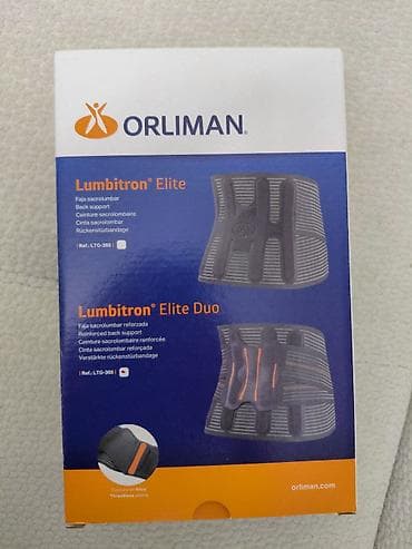 Qamət korrektorları: Bel karseti. Qaməti düz saxlamaq və müalicə üçün Məhsul: ORLIMAN — 4