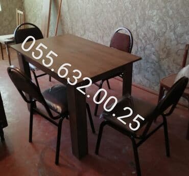 metbex stolu: Mətbəx üçün, Yeni, Açılmayan, Kvadrat masa — 6