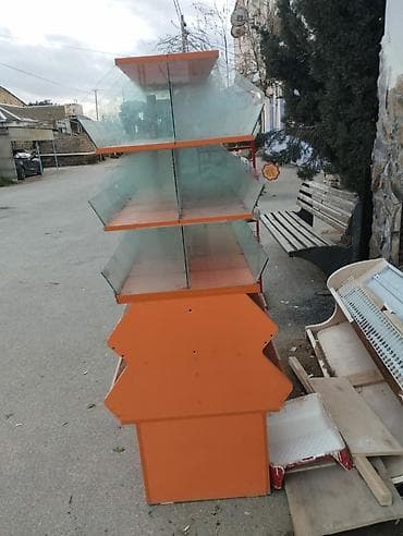 Mağaza üçün vitrin və satış stendi - Üst hissə: Şüşə bölmələrdən — 2