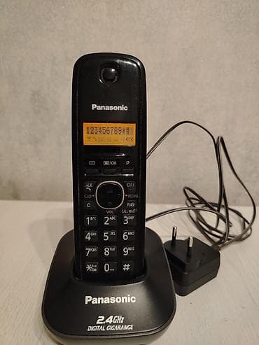 Ütülər və buxarlayıcılar: Stasionar telefon Panasonic, Simsiz, İşlənmiş, Ünvandan götürmə, Ödənişli çatdırılma — 1