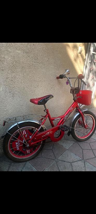 velosiped bmx: Uşaq velosipedi –16ölçü.endirim olacag Lucky Kids “SUPER”, qırmızı — 1